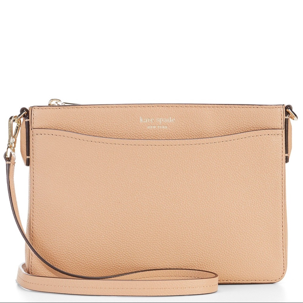 Kate Spade ♠️ Margaux Crossbody in LIGHT FAWN
